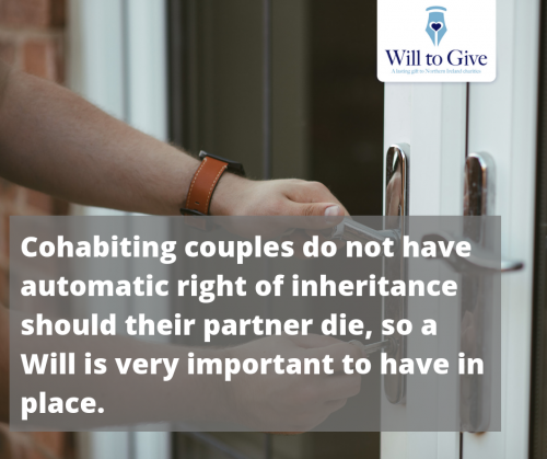 Why cohabiting couples need a Will