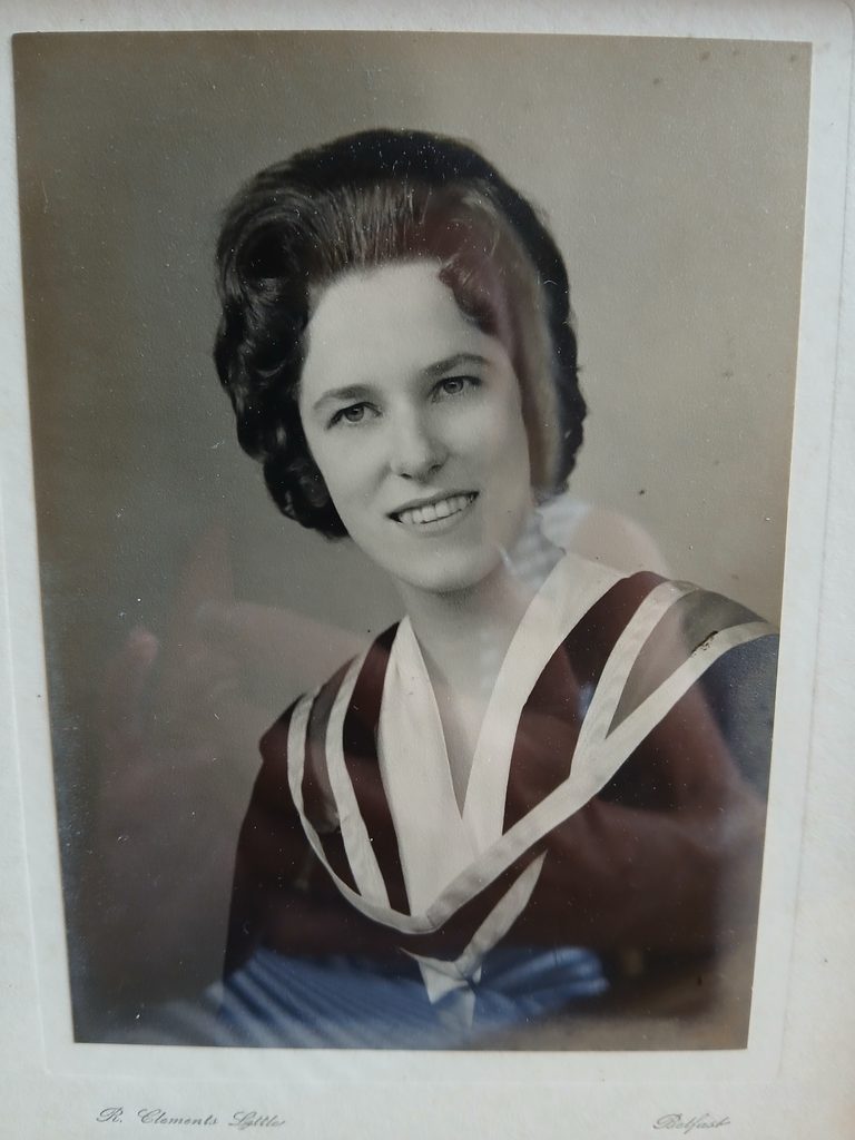 Graduation photo of Dr Slattery.