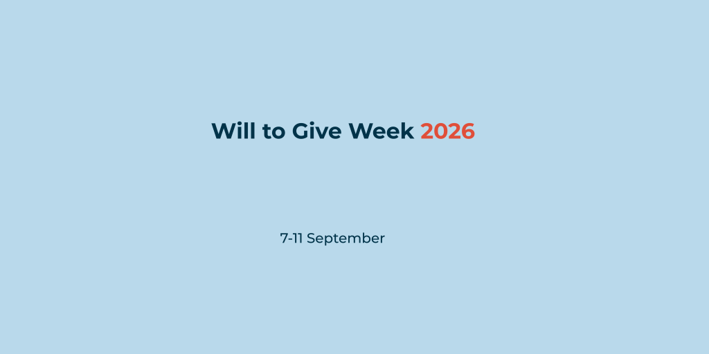 Will to Give Week 2026 7-11 September